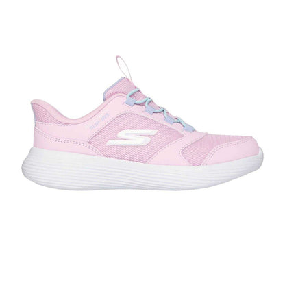 Light Pink - Front - Skechers Childrens-Kids Go Run 400 V2 Tetra Speed Slip-In Trainers