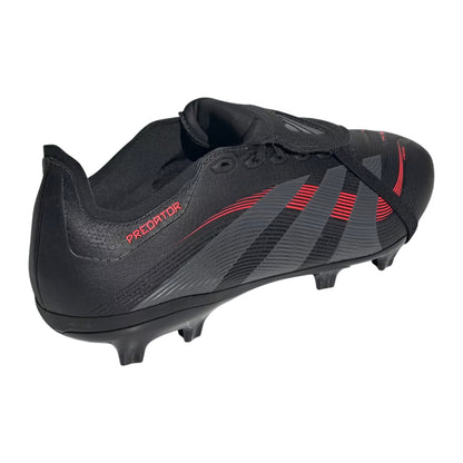 Black - Back - Predator Mens Predator Club FxG Fold Over Soft Ground Football Boots