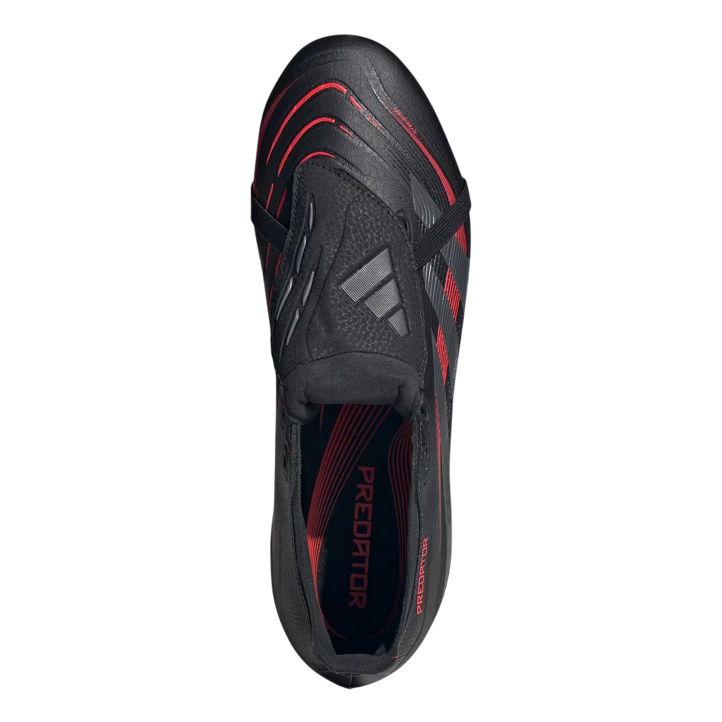 Black - Lifestyle - Predator Mens Predator Club FxG Fold Over Soft Ground Football Boots