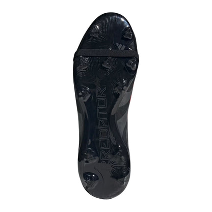 Black - Pack Shot - Predator Mens Predator Club FxG Fold Over Soft Ground Football Boots