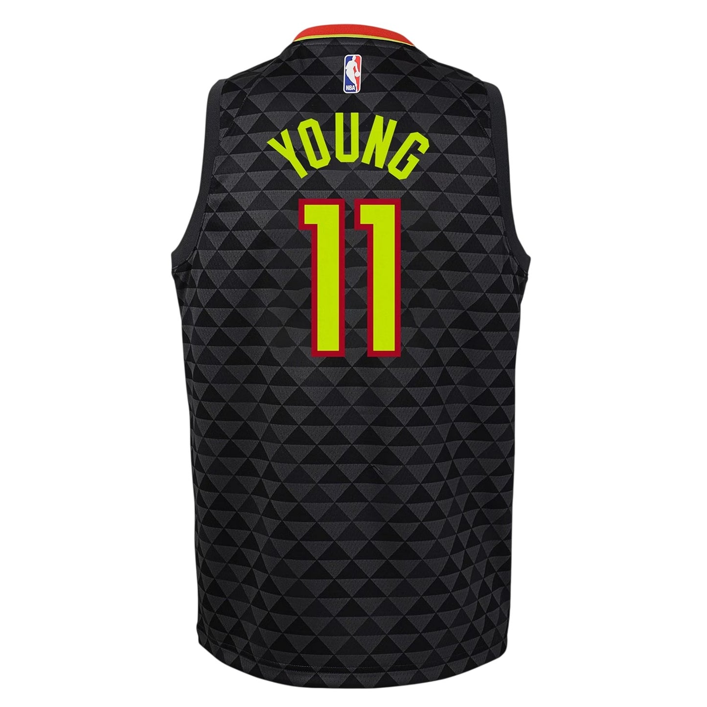 Black - Back - Atlanta Hawks Childrens-Kids Young Nike Basketball Jersey