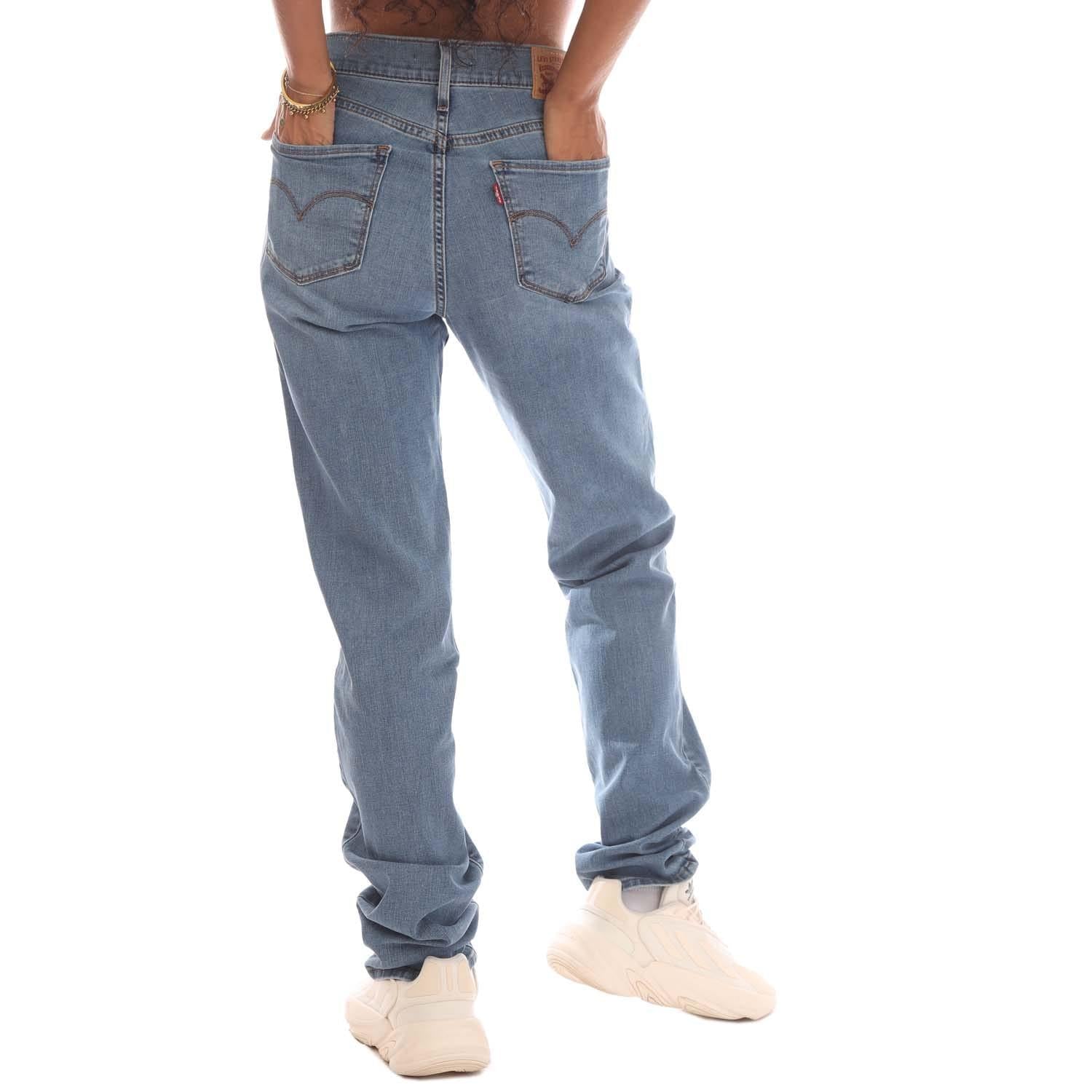 Denim - Back - Levis Womens-Ladies 312 Shaping Performance Cool Slim Jeans