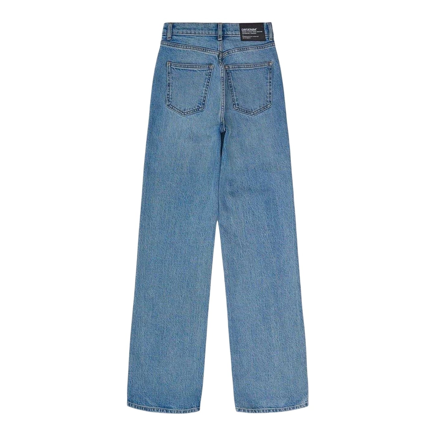 Bay Blue - Back - Dr Denim Womens-Ladies Echo Jeans