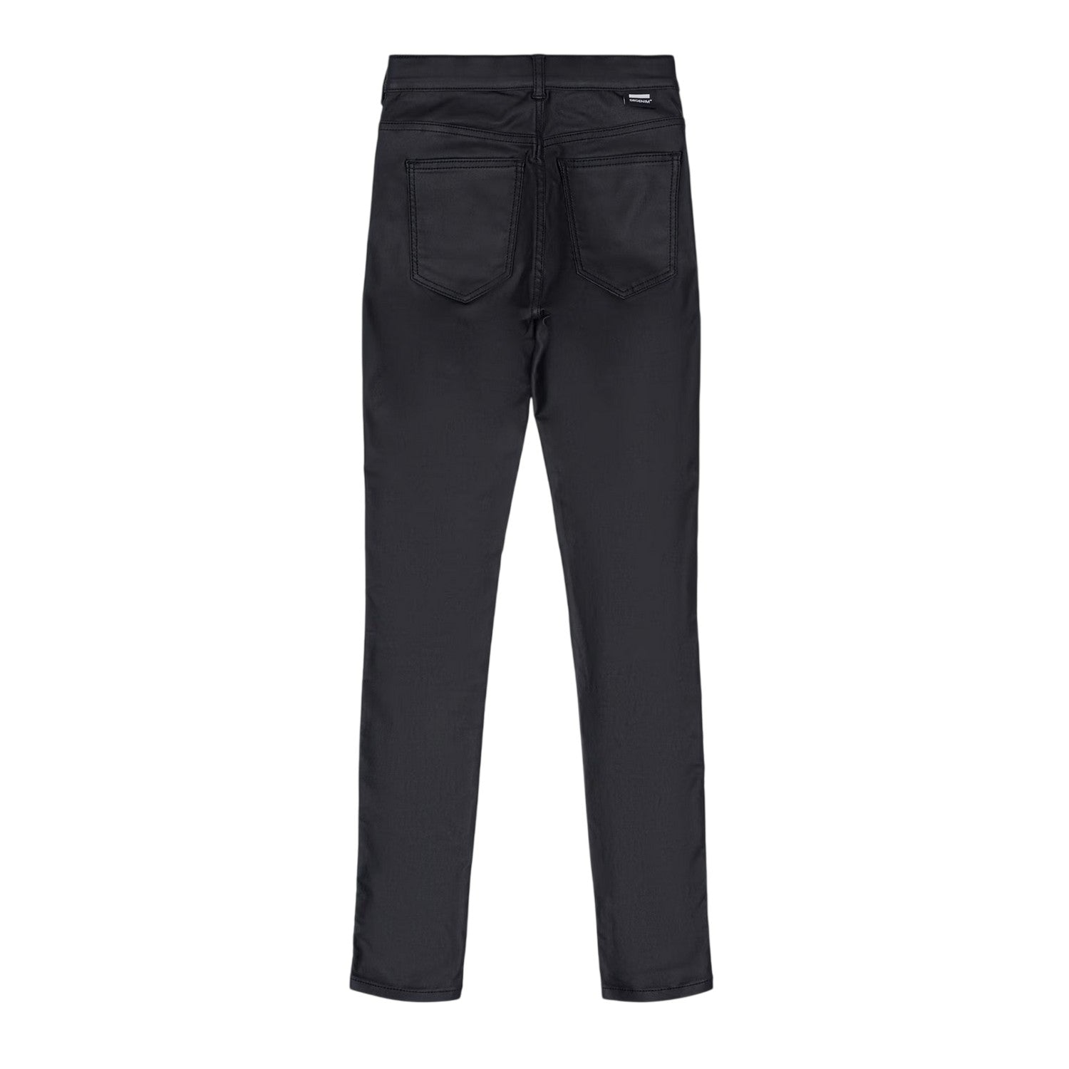 Black - Back - Dr Denim Womens-Ladies Lexy Skinny Jeans