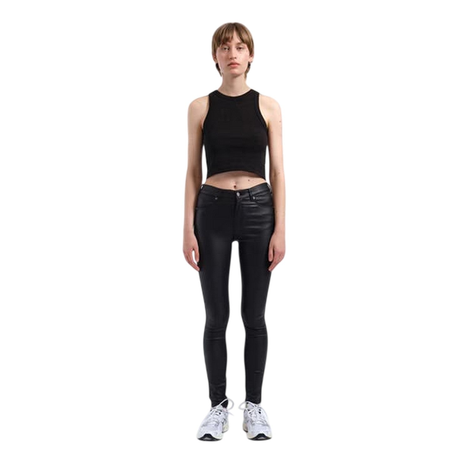 Black - Lifestyle - Dr Denim Womens-Ladies Lexy Skinny Jeans