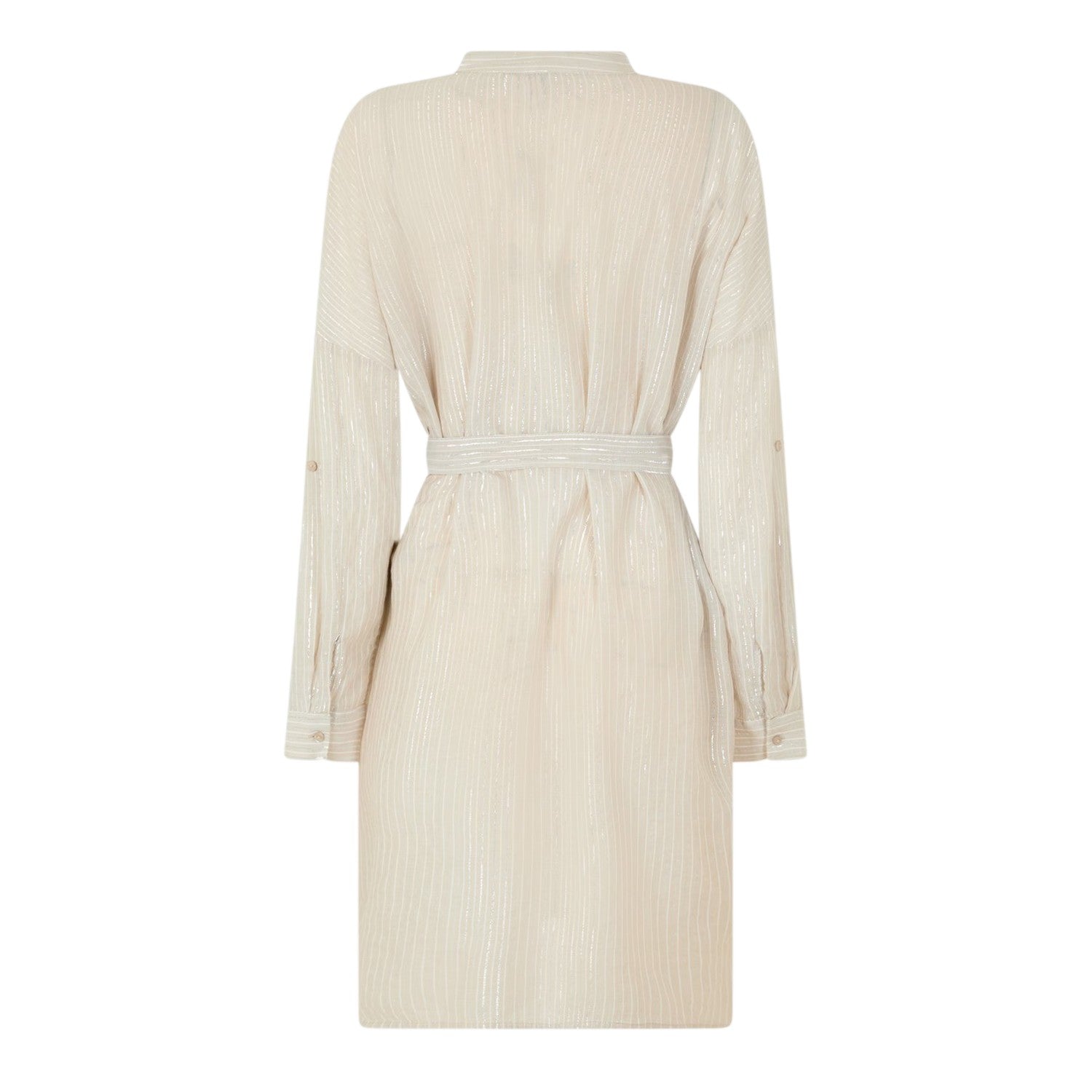 Silver - Back - Vero Moda Womens-Ladies Ines Striped Shirt Dress