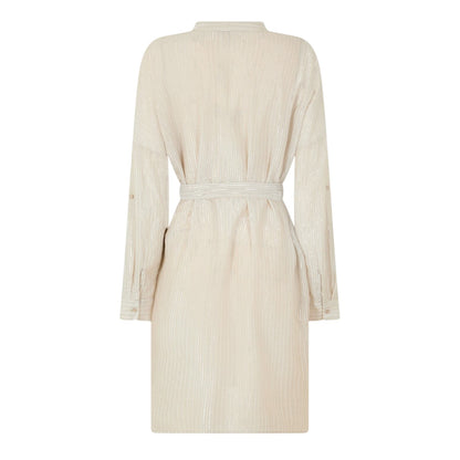 Silver - Back - Vero Moda Womens-Ladies Ines Striped Shirt Dress