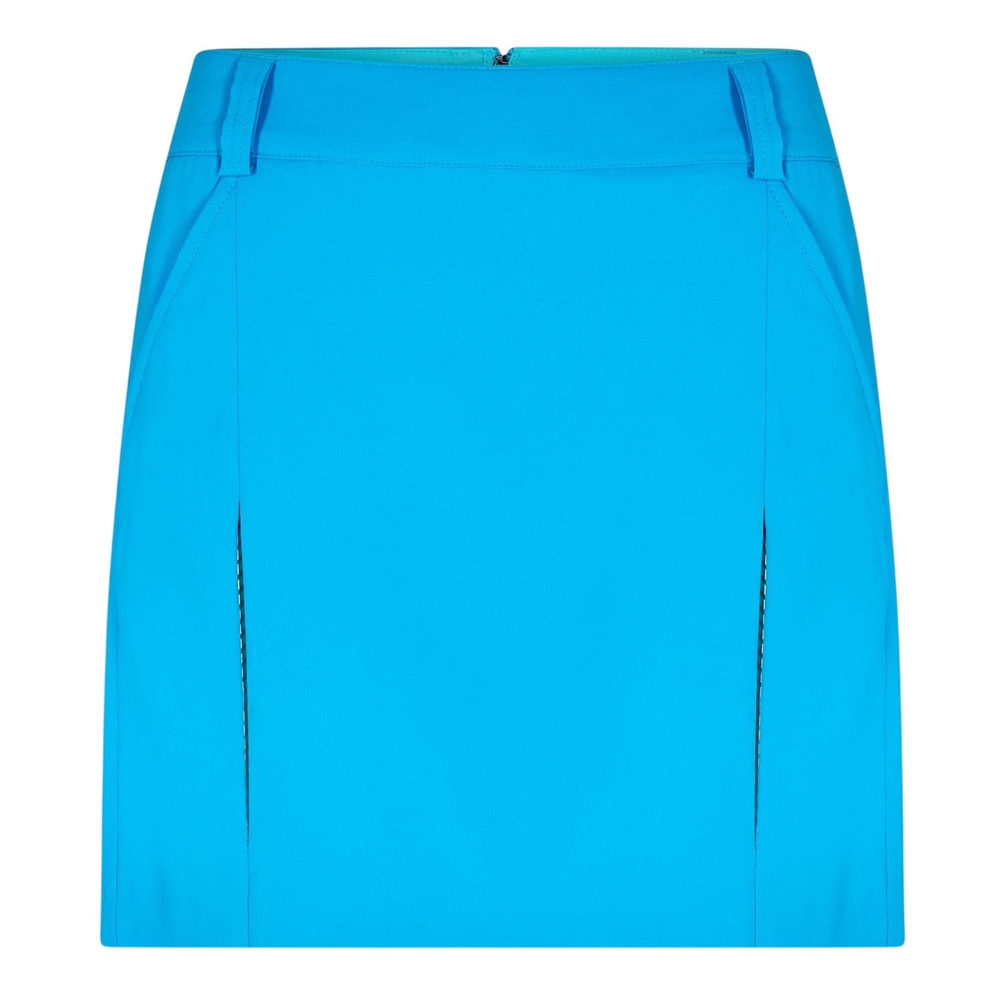 Blue - Front - Puma Womens-Ladies Woven Pleated Golf Skort