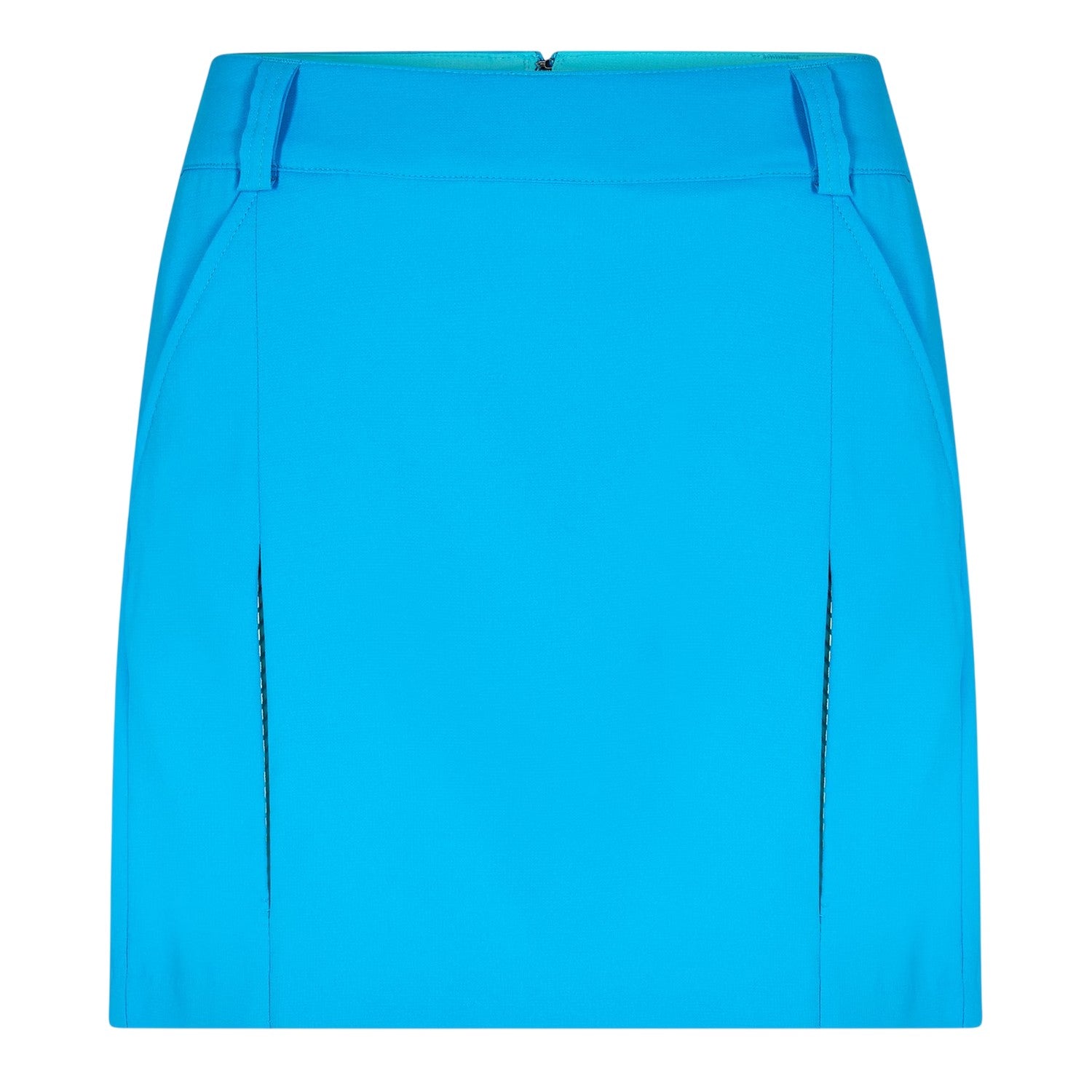 Blue - Front - Puma Womens-Ladies Woven Pleated Golf Skort