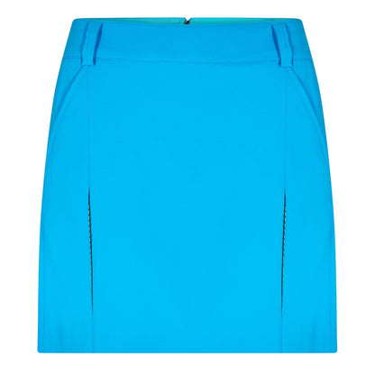 Blue - Front - Puma Womens-Ladies Woven Pleated Golf Skort