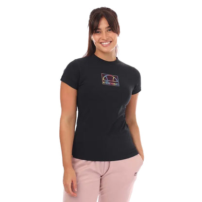 Black - Front - Ellesse Womens-Ladies Karen T-Shirt