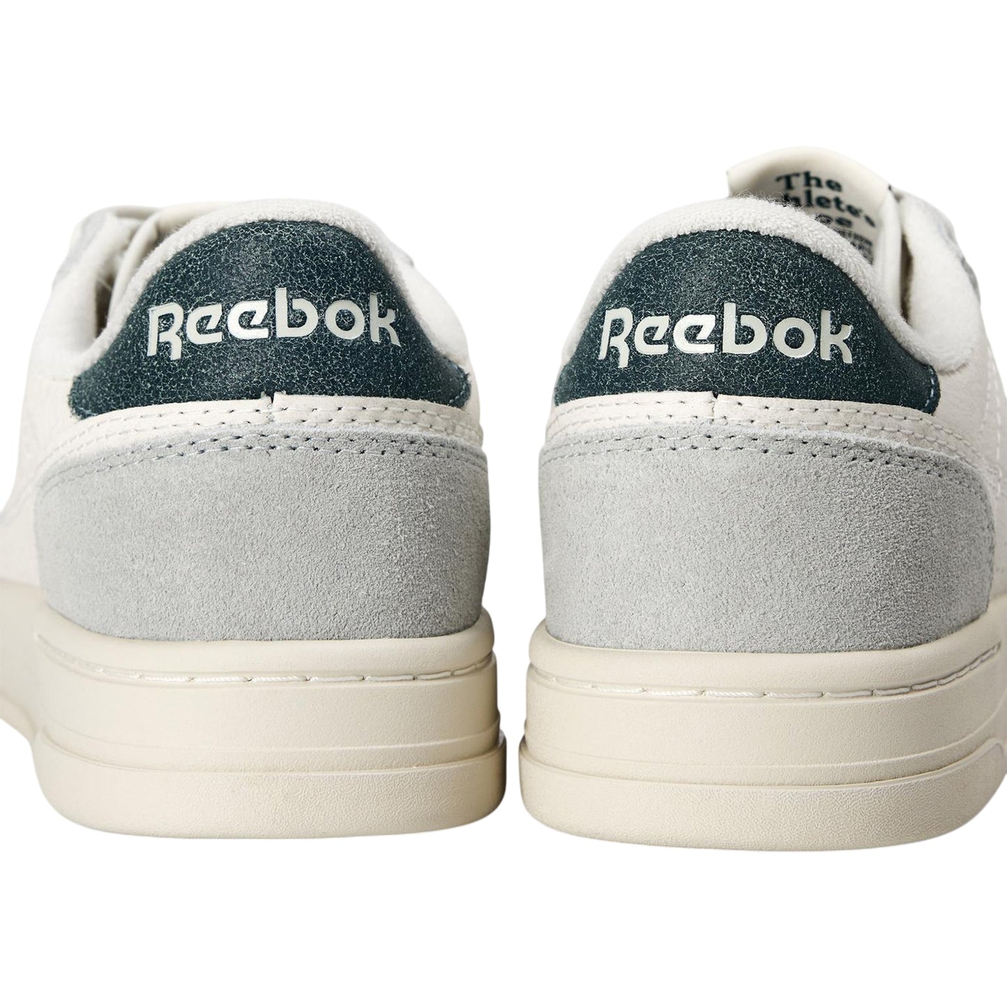 Chalk-Grey - Back - Reebok Mens Classics Leather Trainers