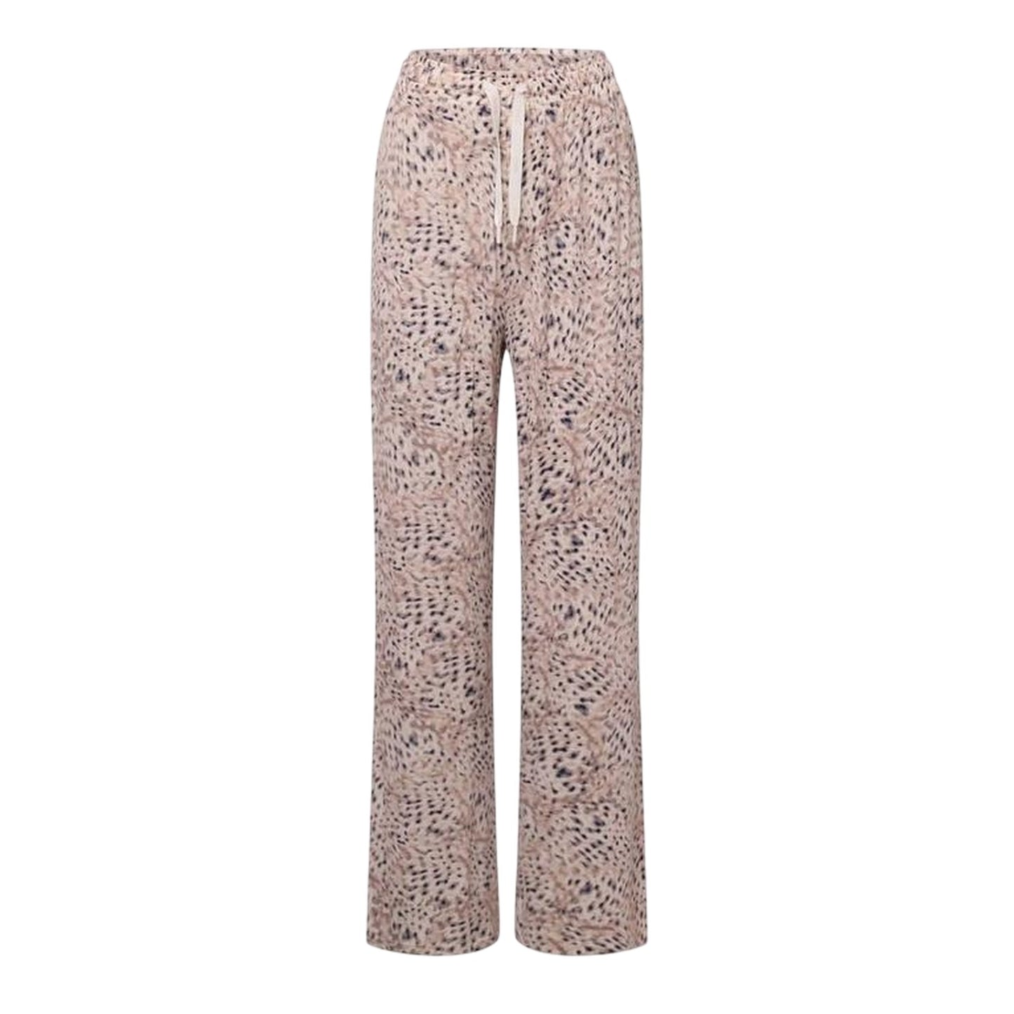 Multicoloured - Front - Boss Womens-Ladies Animal Print Pyjama Bottoms