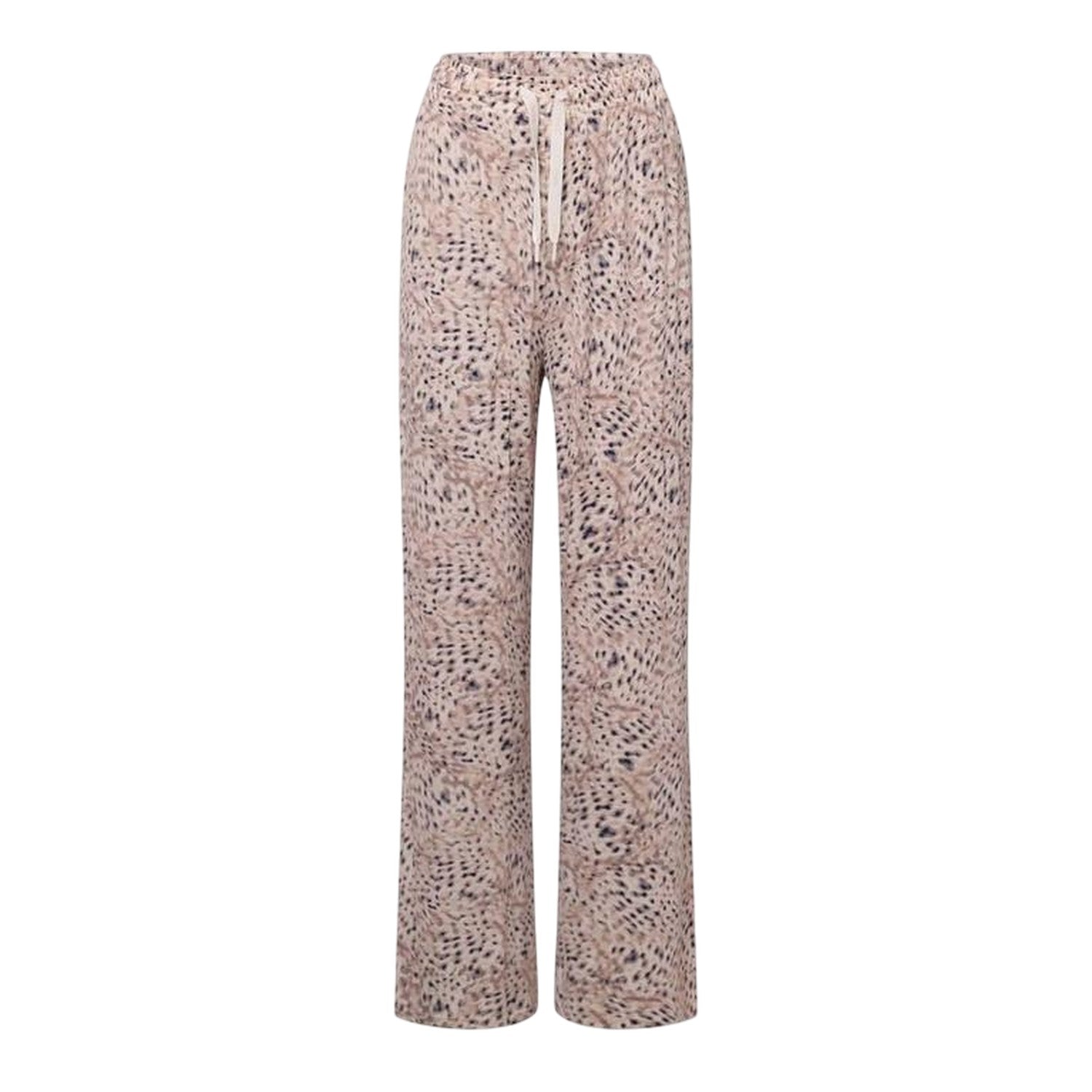 Multicoloured - Front - Boss Womens-Ladies Animal Print Pyjama Bottoms