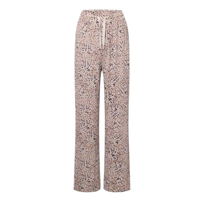 Multicoloured - Front - Boss Womens-Ladies Animal Print Pyjama Bottoms