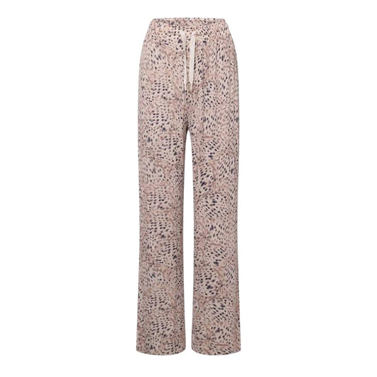 Multicoloured - Front - Boss Womens-Ladies Animal Print Pyjama Bottoms