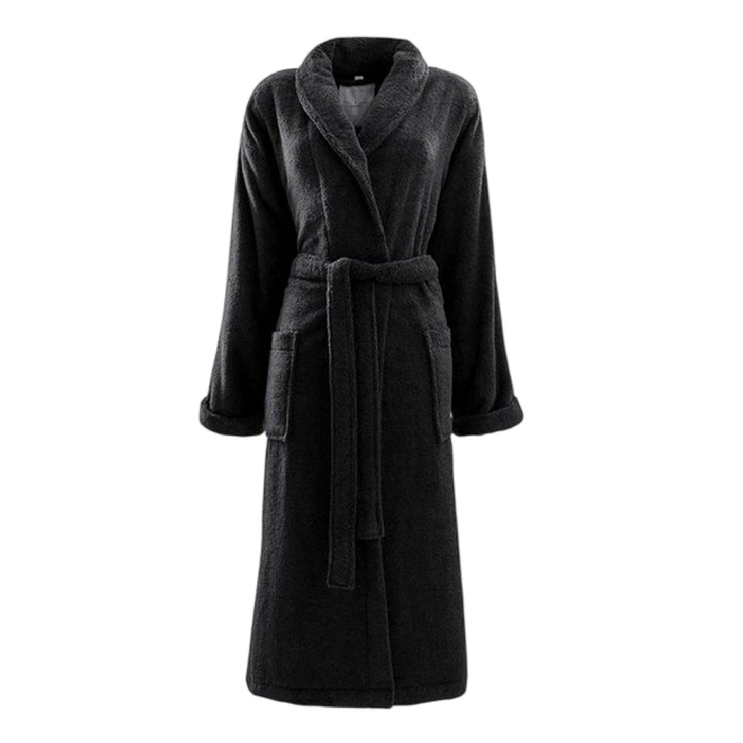 Black - Front - Ted Baker Womens-Ladies Towelling Robe