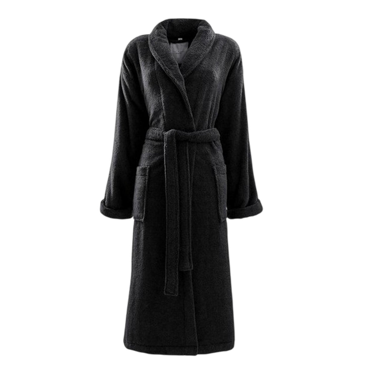 Black - Front - Ted Baker Womens-Ladies Towelling Robe