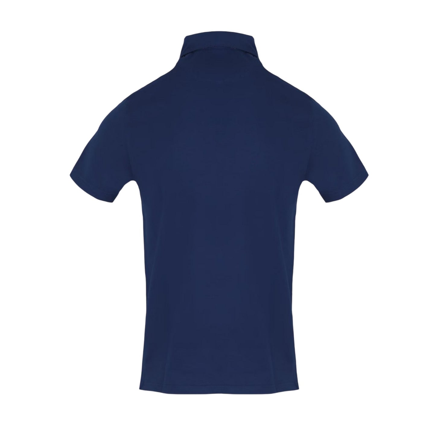 Navy - Back - Aquascutum Mens Collared Polo Shirt