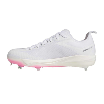 White - Side - Adidas Mens Adizero Electric 2.0 3 Stripes Running Trainers