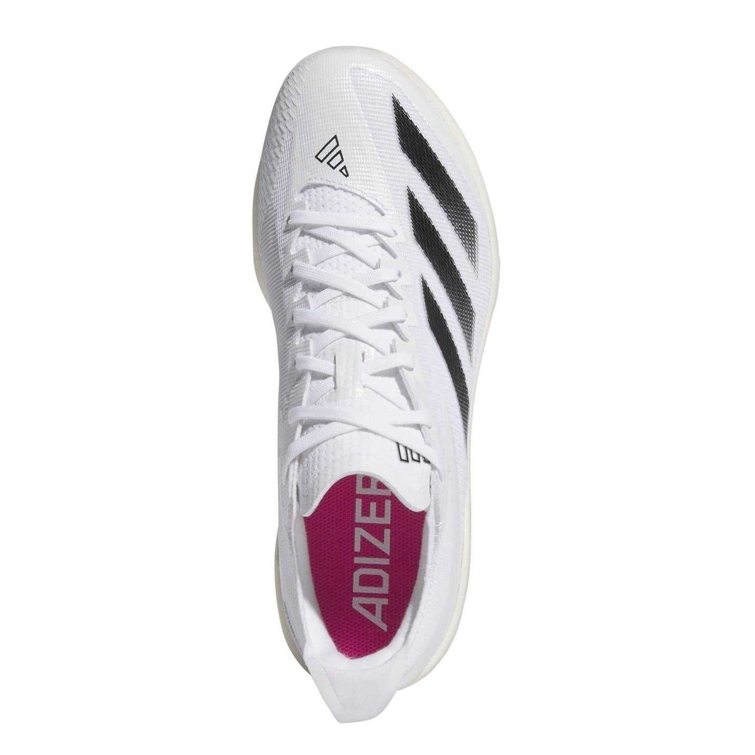 White - Lifestyle - Adidas Mens Adizero Electric 2.0 3 Stripes Running Trainers