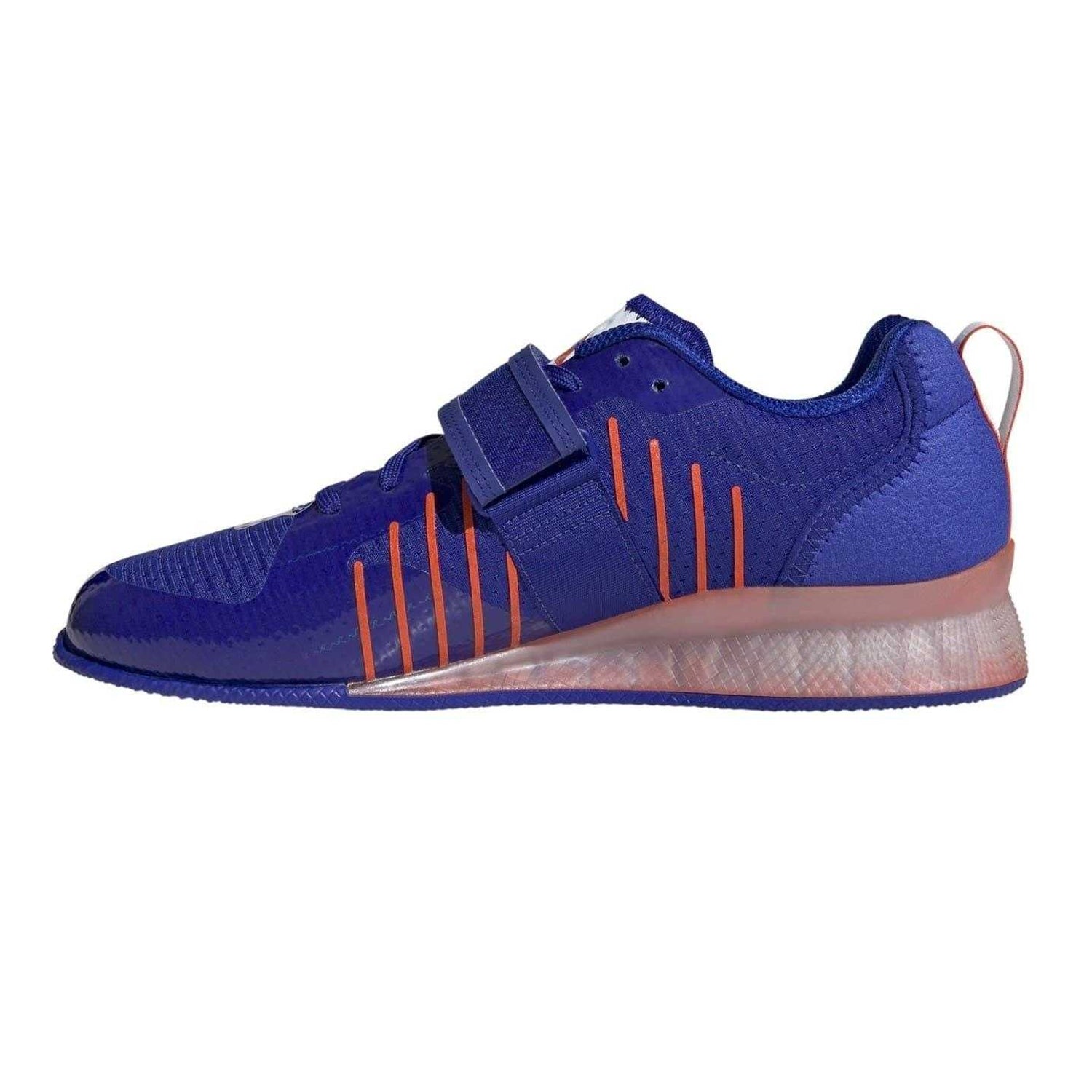 Lucid Blue - Side - Adidas Mens Adipower Weightlifting 3 Trainers