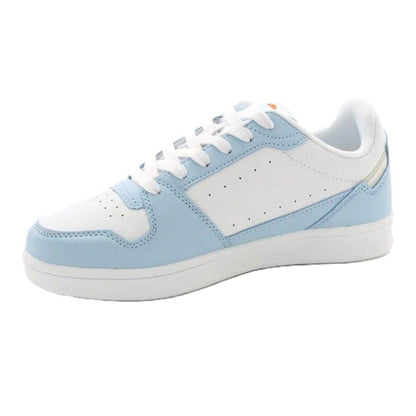 White-Skyblue Washed - Back - Ellesse Womens-Ladies Nole Athletic Trainers