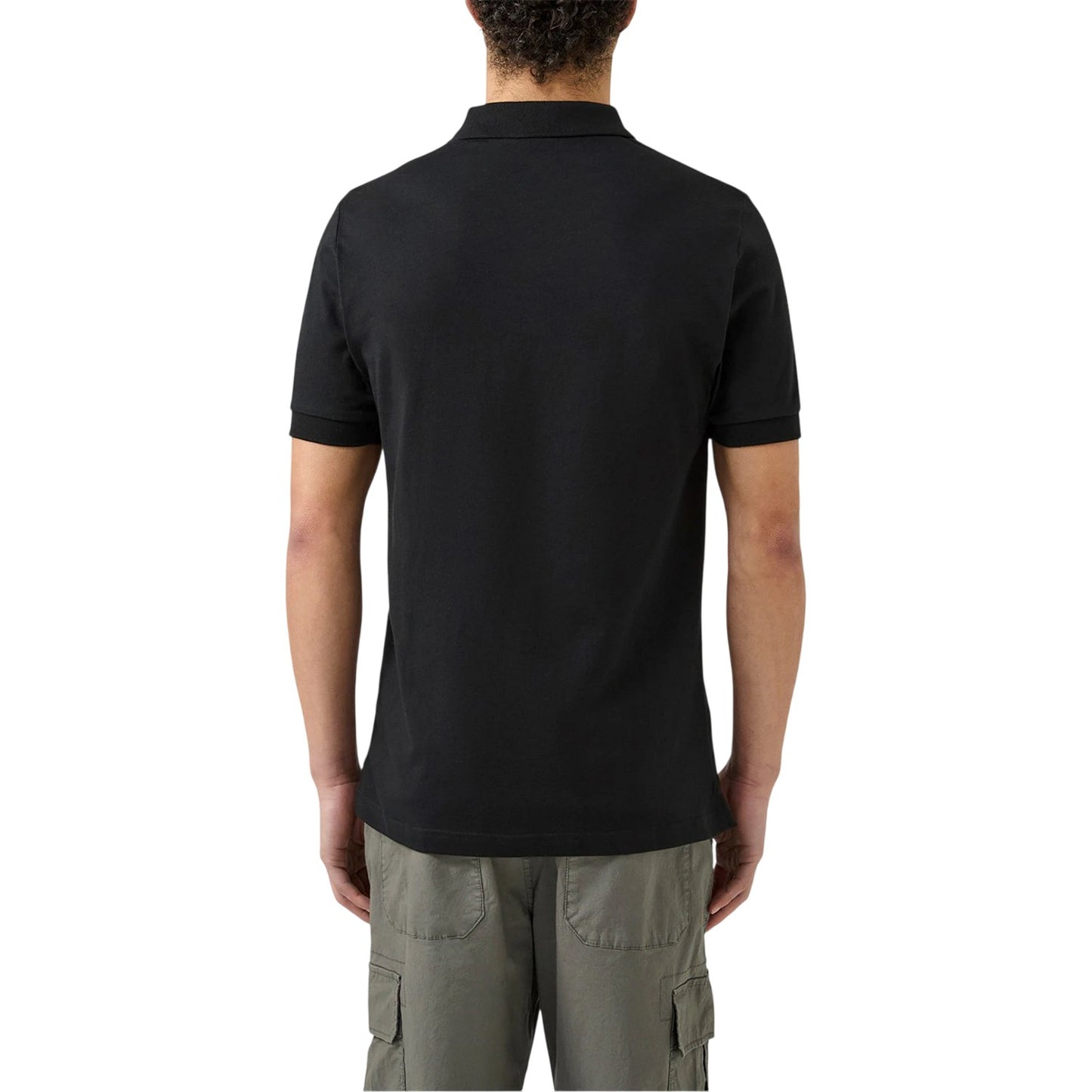 Black - Back - Patrick Mens Harrison Polo Shirt