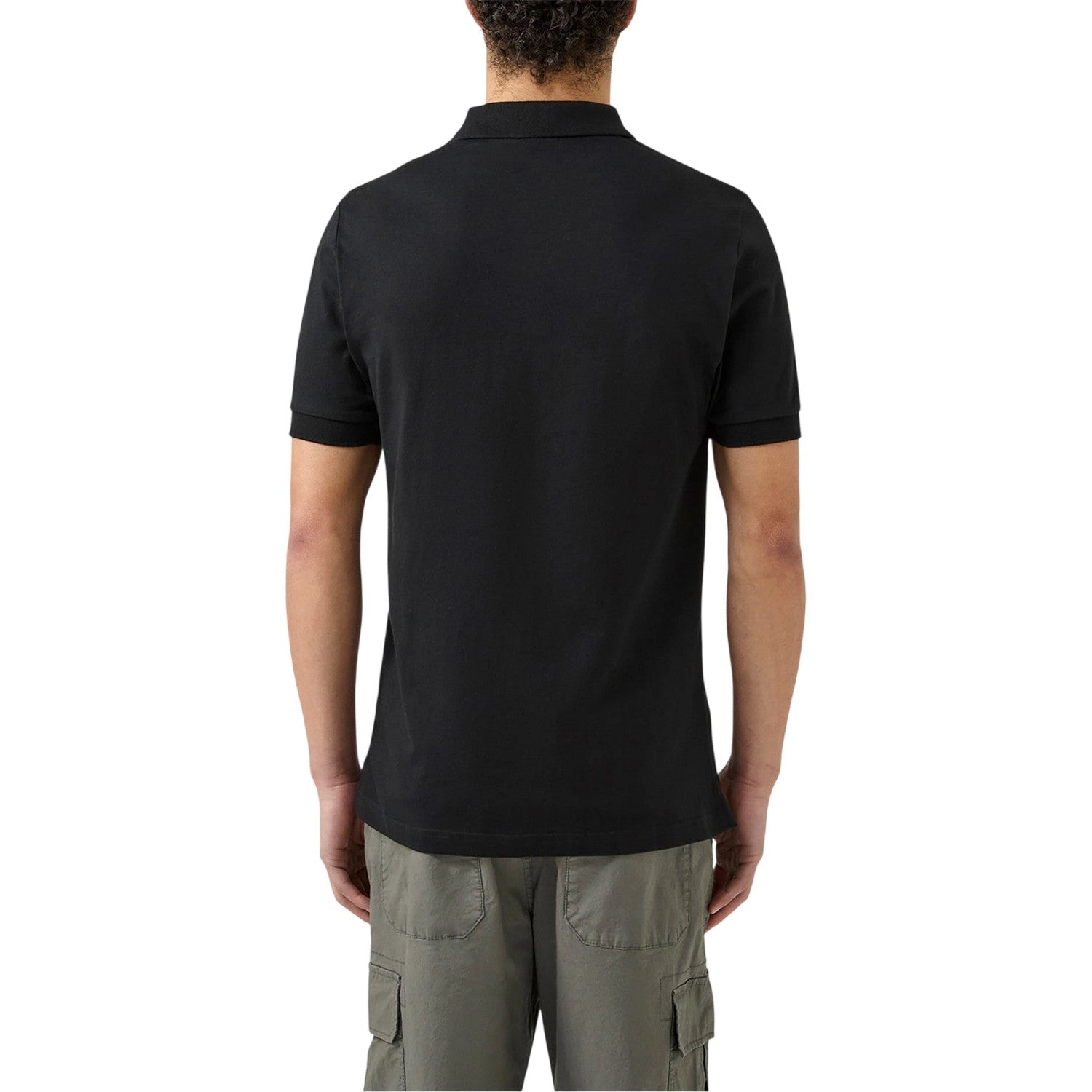 Black - Back - Patrick Mens Harrison Polo Shirt