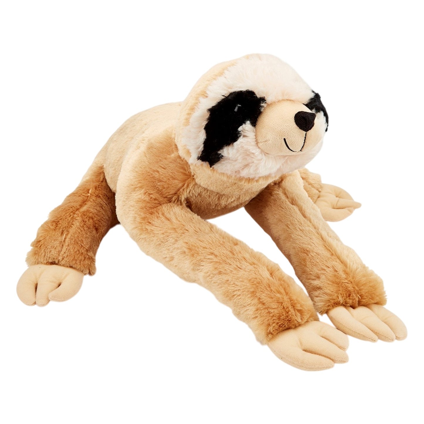 Brown - Front - Zappi Sloth Plush Toy