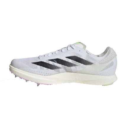 White - Side - Adidas Mens Adizero Prime SP 2.0 Athletic Shoe Spikes