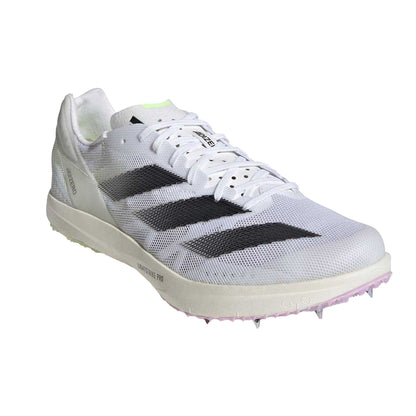 White - Pack Shot - Adidas Mens Adizero Prime SP 2.0 Athletic Shoe Spikes