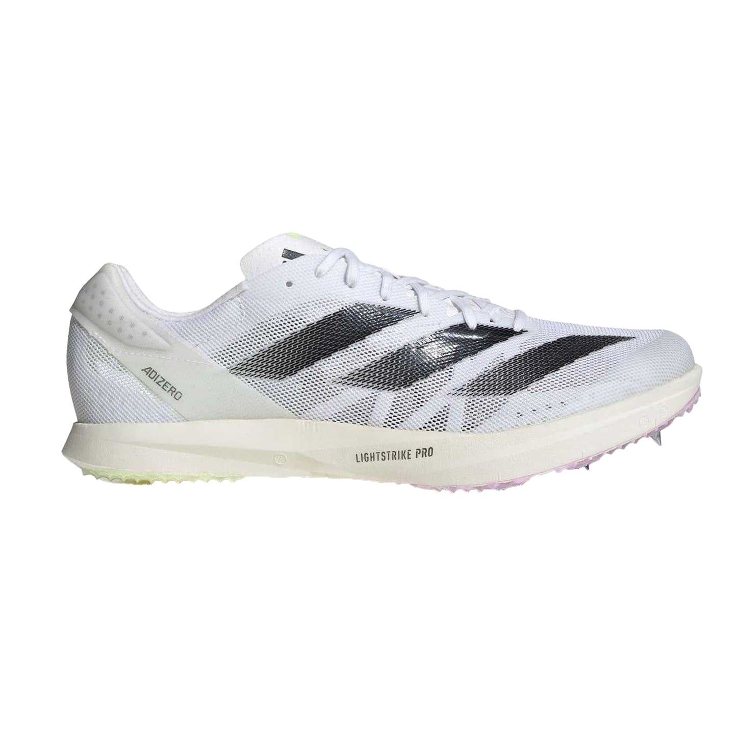 White - Front - Adidas Mens Adizero Prime SP 2.0 Athletic Shoe Spikes
