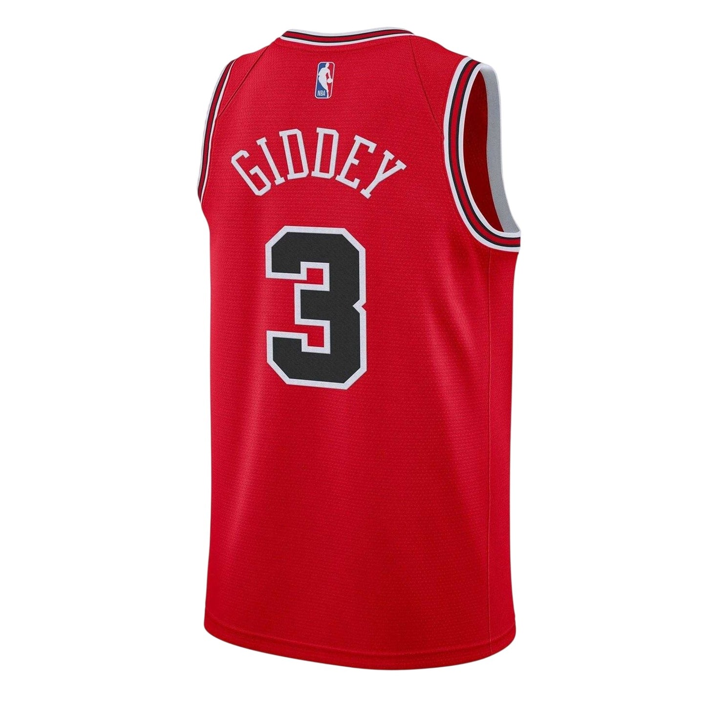 University Red - Back - Nike Childrens-Kids Giddey Chicago Bulls Basketball Jersey