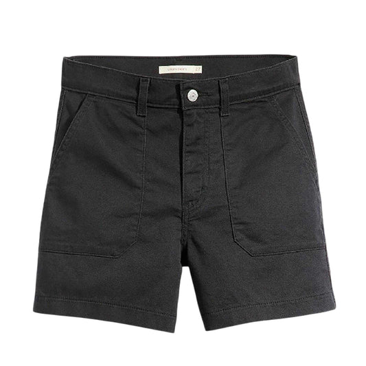 Caviar - Front - Levis Womens-Ladies Utility Pocket High Waist Shorts