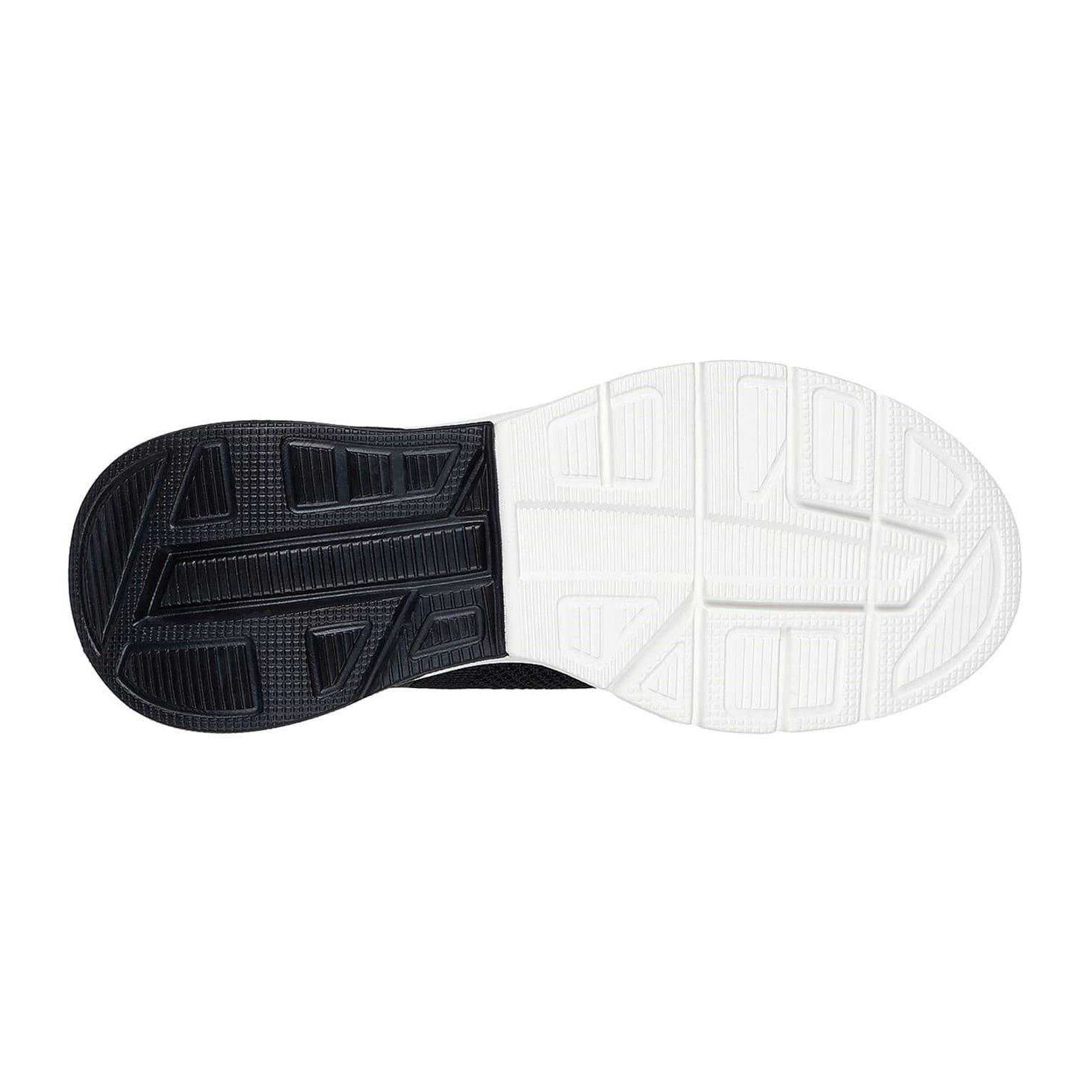 Black-White - Lifestyle - Skechers Womens-Ladies Bobs Arc Waves 2.0 Slip-In Trainers