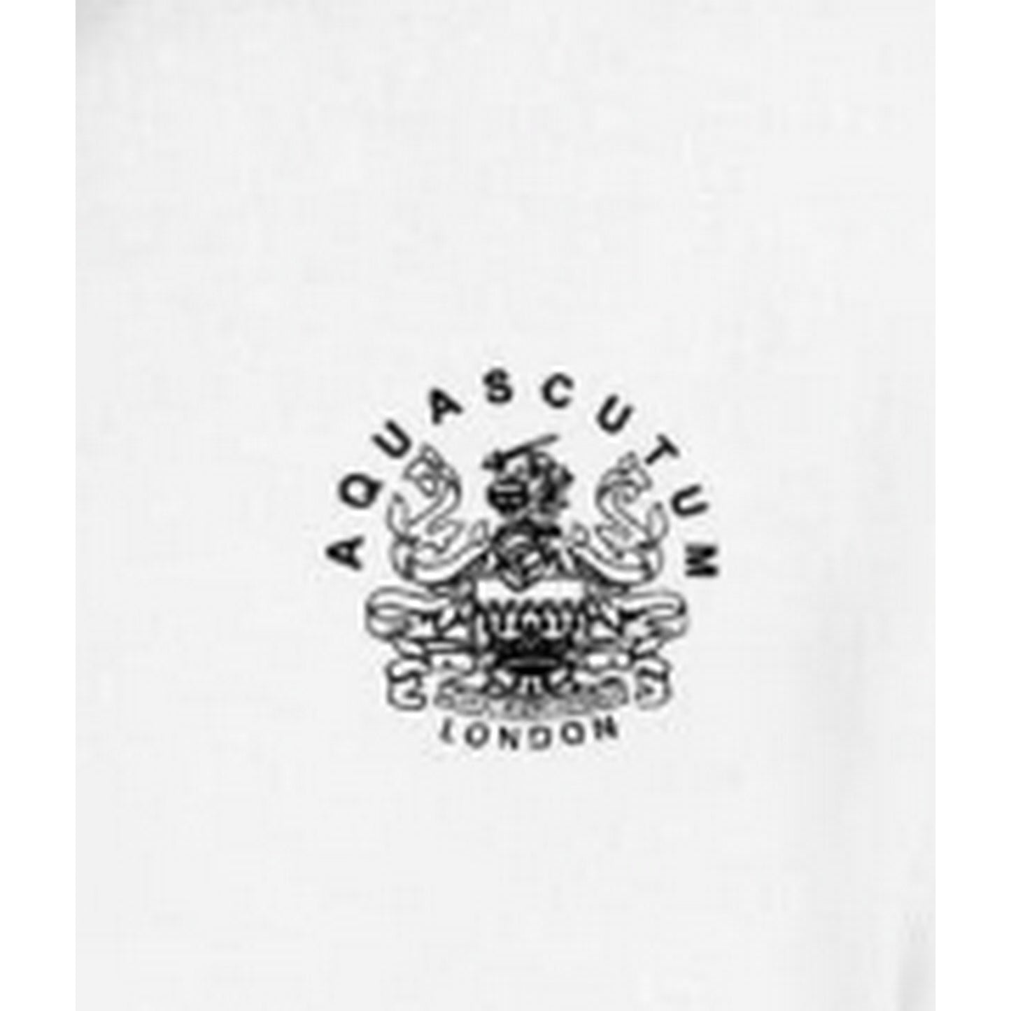 White - Lifestyle - Aquascutum Mens Collared Polo Shirt