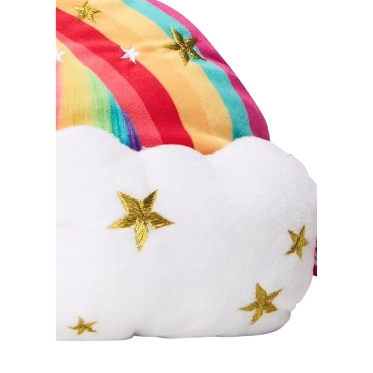 Multicoloured Print - Back - Barbie Magical Rainbow Cushion