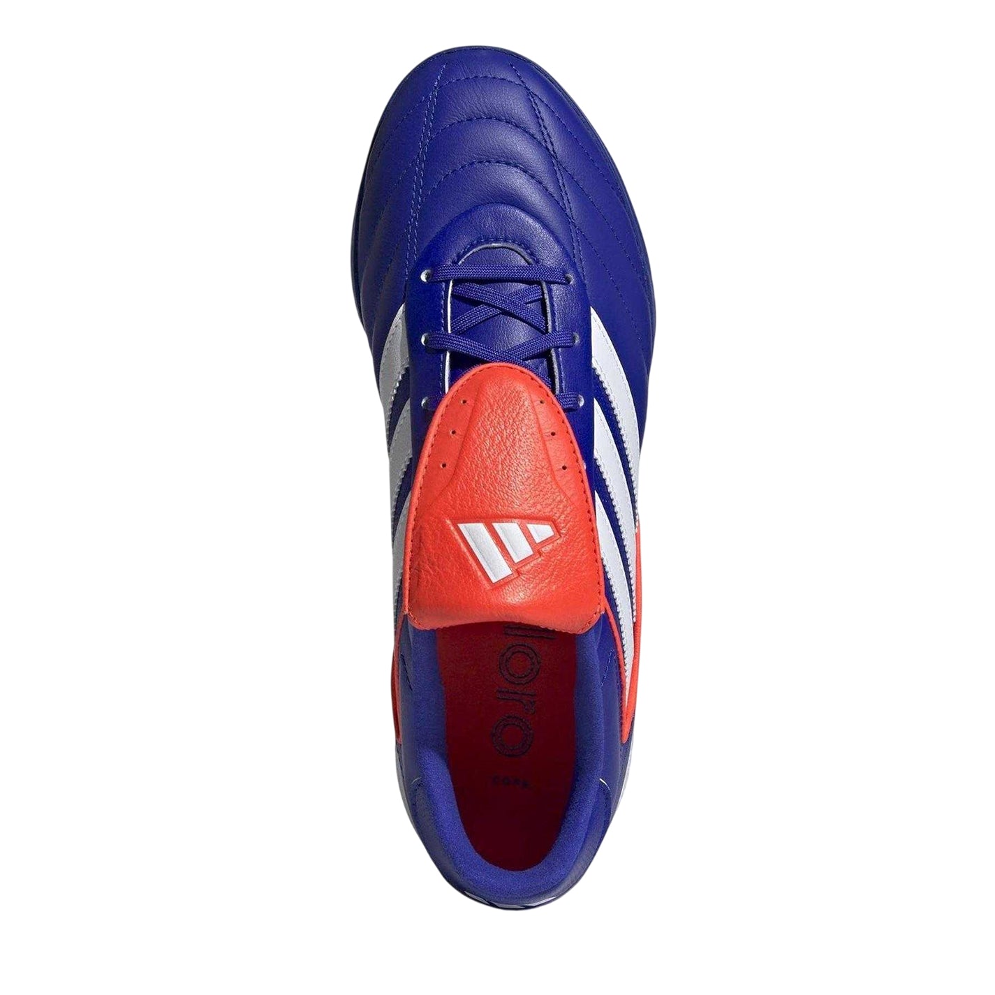 Blue-White-Red - Side - Adidas Mens Copa Gloro 2 Leather Artificial Ground Football Boots