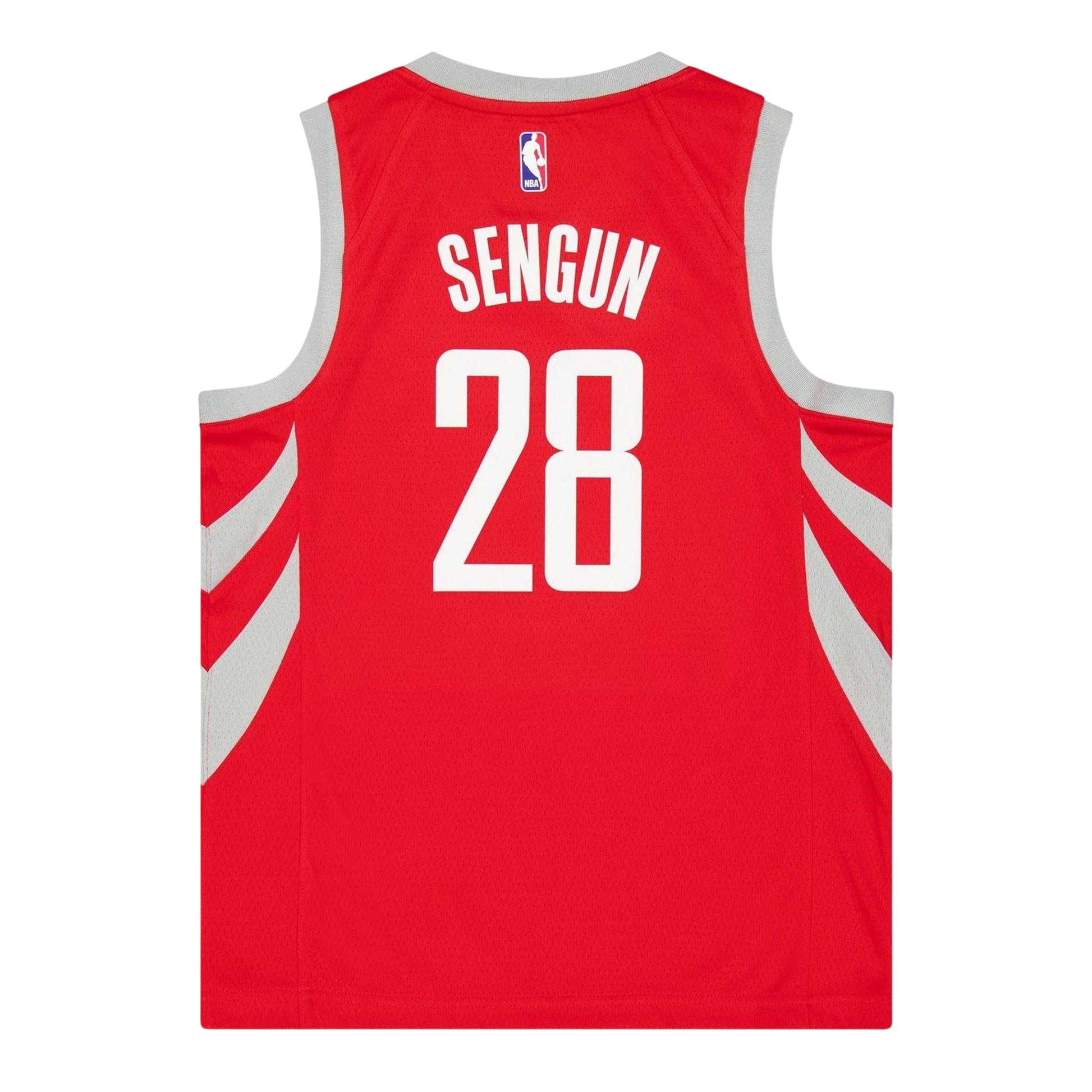 University Red - Back - Nike Childrens-Kids Harden Houston Rockets Basketball Jersey