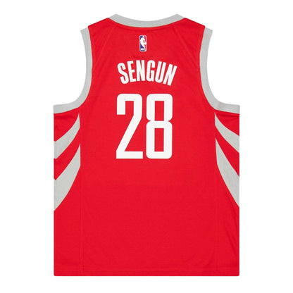 University Red - Back - Nike Childrens-Kids Harden Houston Rockets Basketball Jersey
