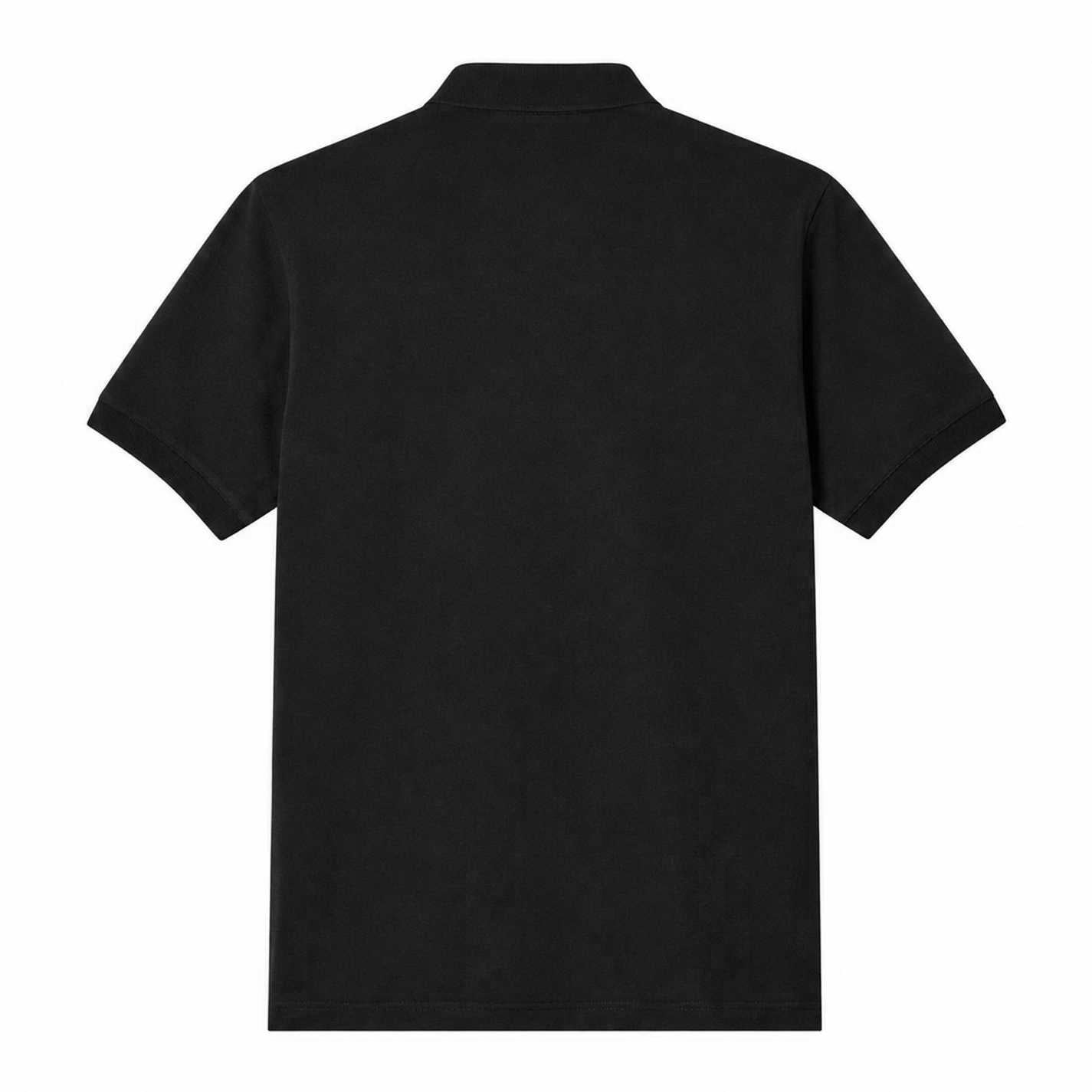 Black - Back - Pretty Green Mens Jerry Regular Polo Shirt