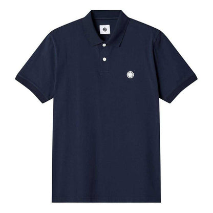 Navy - Front - Pretty Green Mens Jerry Regular Polo Shirt