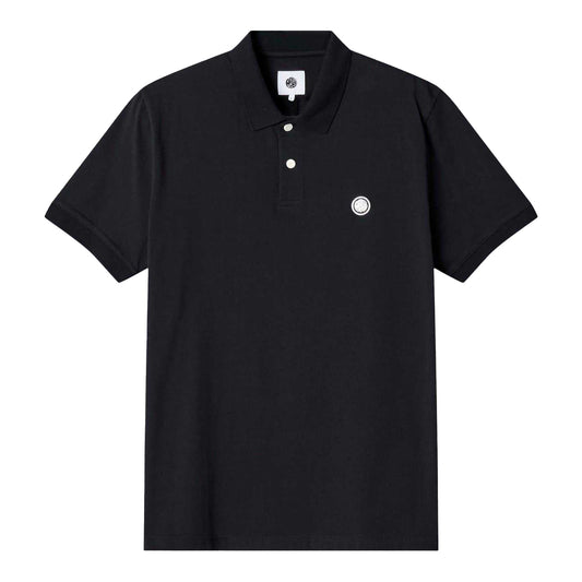 Black - Front - Pretty Green Mens Jerry Regular Polo Shirt