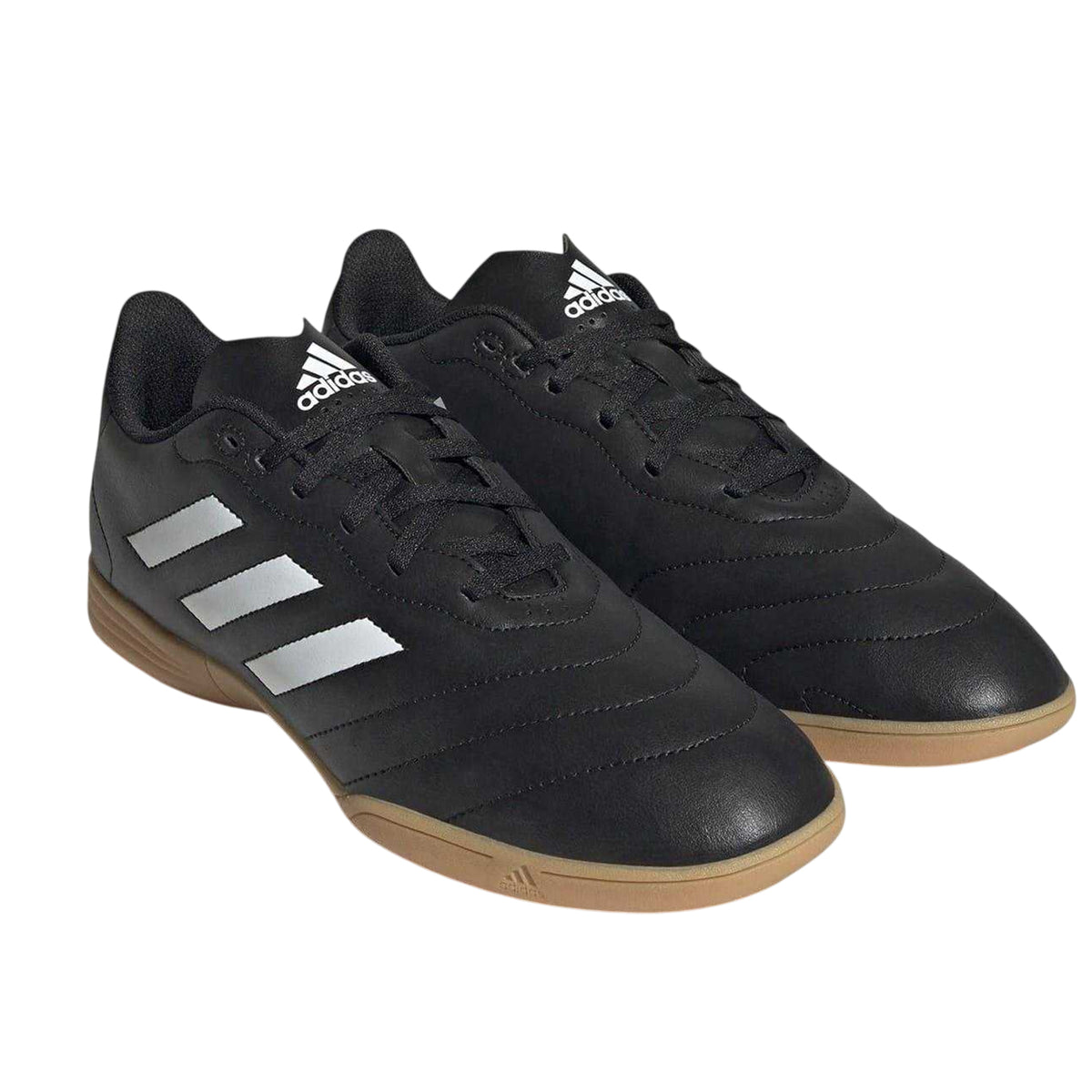 Black - Pack Shot - Adidas Mens Goletto VIII Indoor Football Shoes