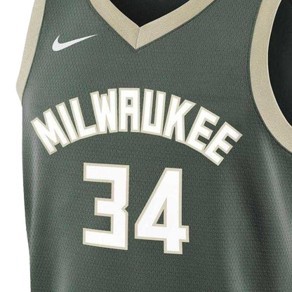 Fir - Side - Nike Childrens-Kids Antetokounmpo Milwaukee Bucks Basketball Jersey