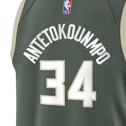 Fir - Lifestyle - Nike Childrens-Kids Antetokounmpo Milwaukee Bucks Basketball Jersey