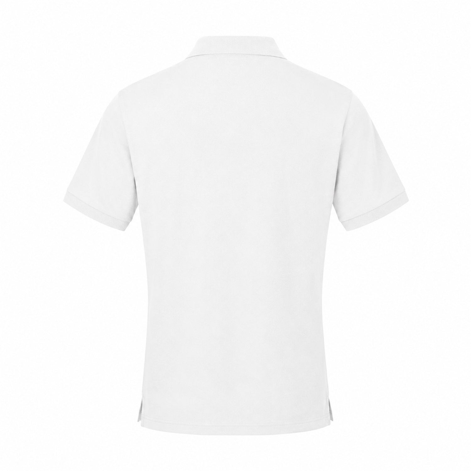 White - Back - Aquascutum Mens Collared Polo Shirt