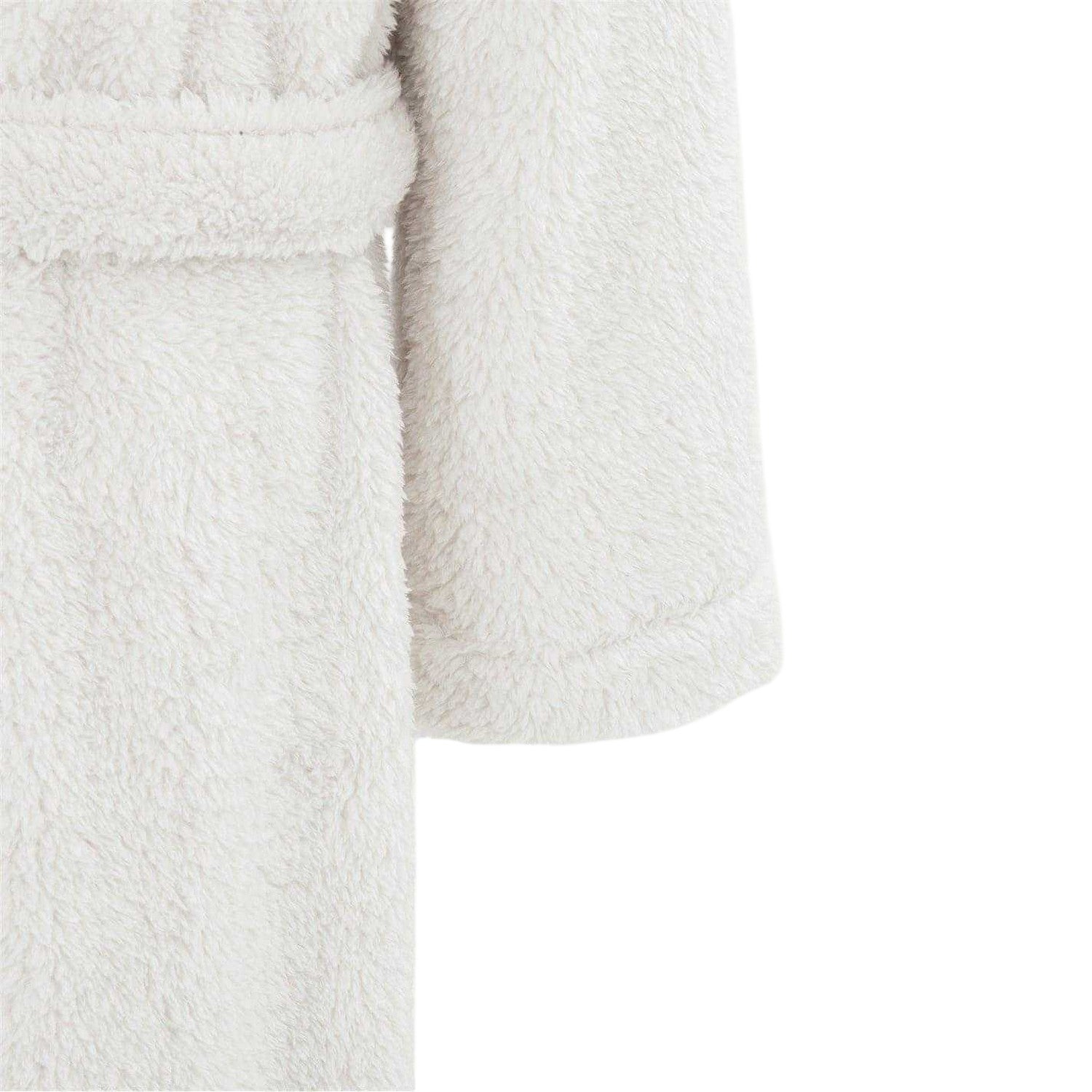Grey - Pack Shot - Linea Womens-Ladies Fleece Hooded Long-Sleeved Robe