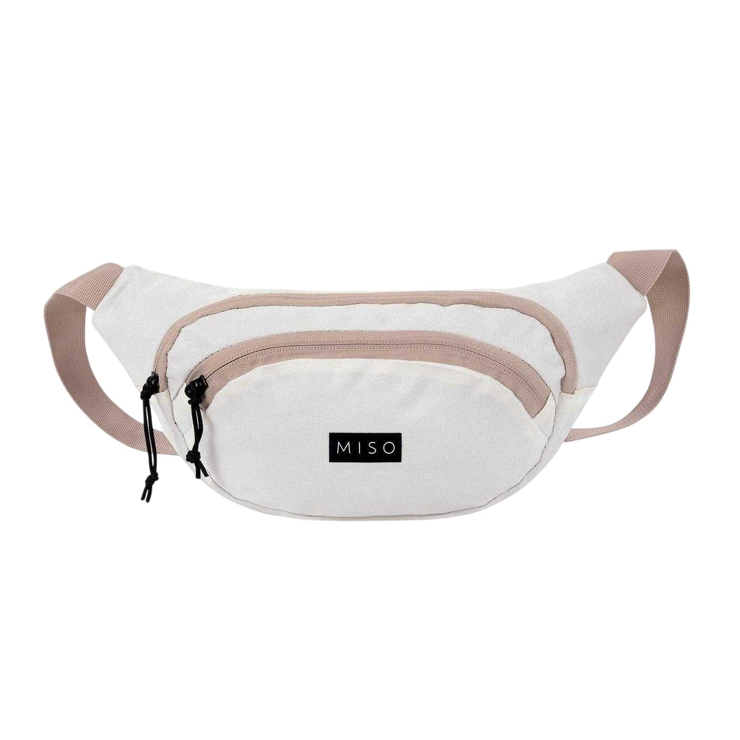 Beige - Front - Miso Bum Bag